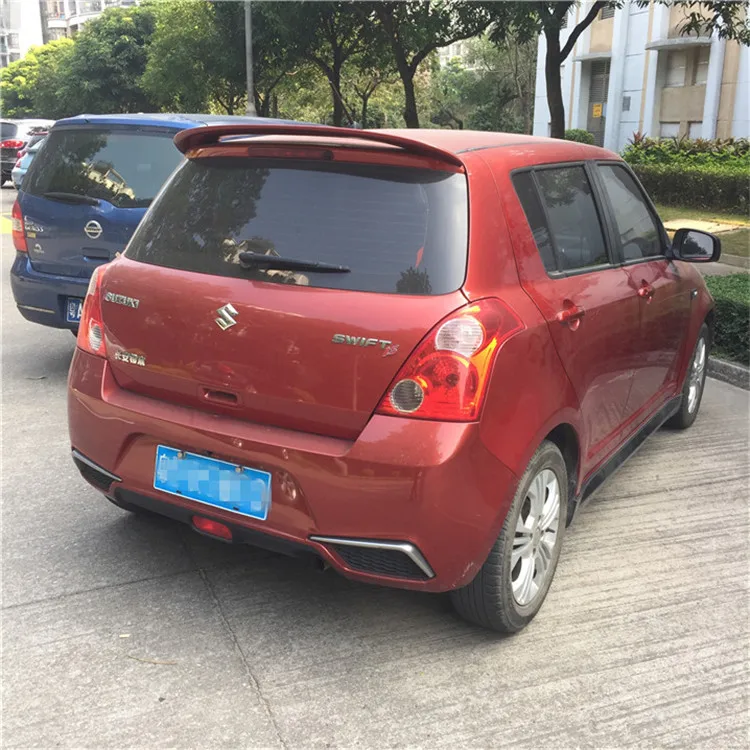 Спойлер для Swift 2008 2014 спойлер Suzuki YCK из АБС пластика цветной задний крыла