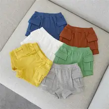 Chen/детская одежда для младенцев летние шорты их чистого хлопка От 1 до 3 лет женские шорты для малышей Шорты для маленьких мальчиков летние тонкие