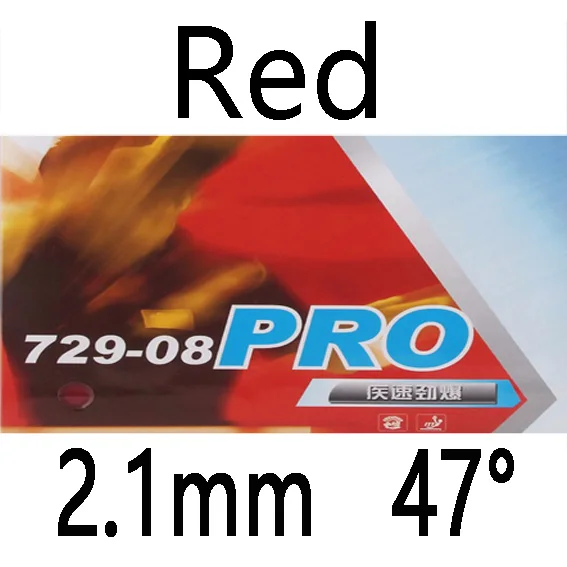 729 08 PRO Pips-In Provincial 729-08 резиновые прыщи для настольного тенниса - Цвет: Red 2.1mm H47