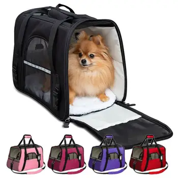 

New arrival Portable Pet Bag Breathable Outdoor Shoulder Bag Cage For Cat Backpack Carrier Chihuahua Accessories