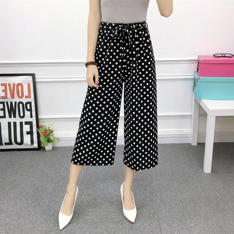 Women's Awesome High Elastic Waist Pants-4