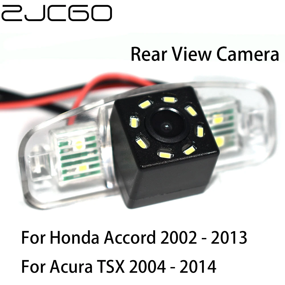 

ZJCGO HD CCD Car Rear View Reverse Back Up Parking Night Vision Camera for Honda Accord 7 8 MK7 MK8 2002~2013 for Acura TSX