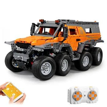 

2578Pcs 1:8 RC Off-Road Vehicle Building Block DIY Construction Model Toy With 8Pcs Powerful Motors For Children Birthday Gift