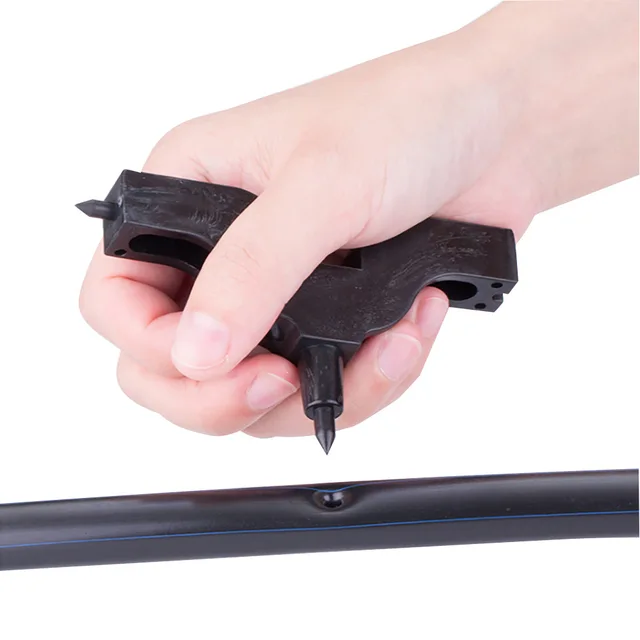 1 Db Műanyag Lyukasztó Szerszámok Kerti Lyukasztás 1/8 "1/4" Hüvelykes Tömlő Nyitott Lyukak Öntöző Vízcső - Image 6