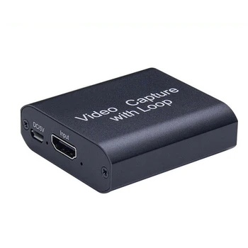 

Hot Sale HDMI Video Capture Card Screen Record USB 2.0 1080P Game Capture Streamer Device Conference