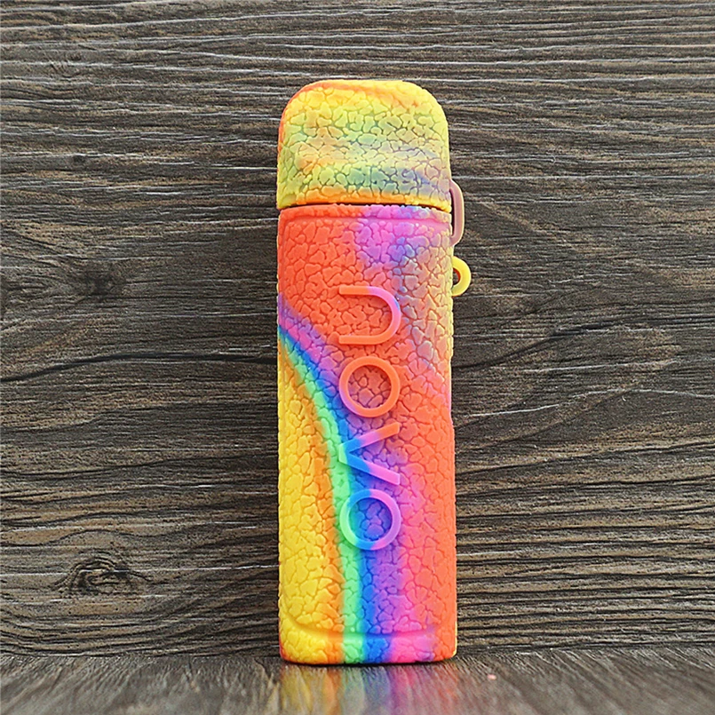 

SMOK NOVO 2 25W 800mAh Pod System Texture Silicone case Skin cover Protective Rubber Sleeve Shield leather Wrap