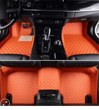 Автомобильный ковер автомобильные коврики - Цвет: orange