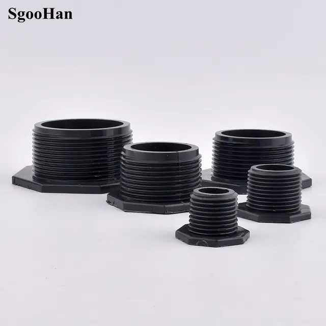 Pvc Férfi Szál Persely Szerelvények Kerti Akvárium Kertészeti Öntöző Vízvezeték Üvegházhatású Műanyag Gyors Ízületi Adapter - Image 2