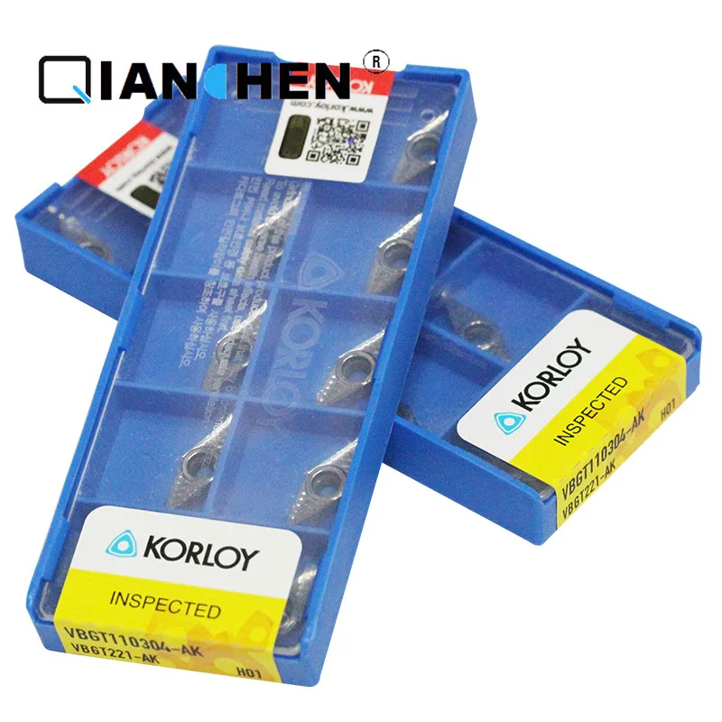 Genuine Original Korea Korloy VBGT110302 AK H01 VBGT160402 AK H01