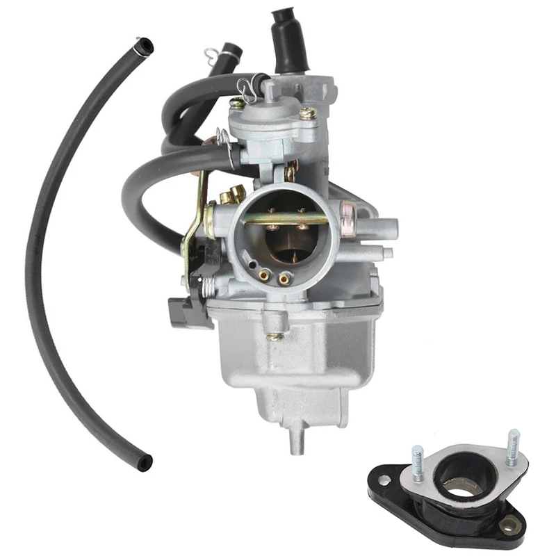 Us 21 83 34 Off Carburetor Amp Intake Manifold Kit For Honda Recon 250 1997 01 Trx250 Tm Te 02 07 Carburetors Aliexpress