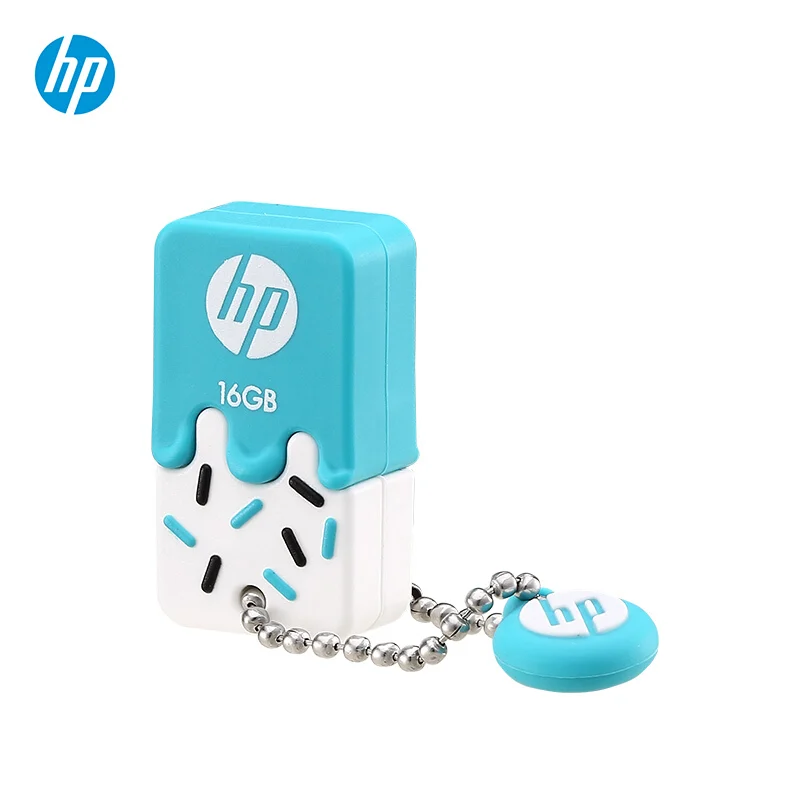 V178 blue Standard hp Memory Stick 16 ГБ 32 ГБ 64 Гб дропшиппинг USB флэш-накопитель водонепроницаемый силиконовый милый Кле USB2.0 Флешка 32 г - Цвет: V178 blue Standard