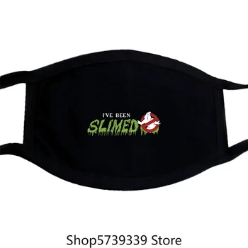 

Ghostbusters Mask Ive Been Slimed 1984 Movie Peter Venkman Bill Murray Line Washable Reusable Mask with