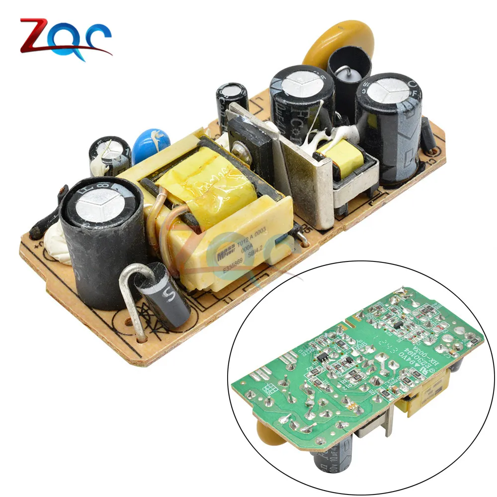 AC-DC 12V 1A 1000MA/1.2A 1200MA переключение Питание монтажная плата DC Напряжение Регулятор модуль из-за цветопередачи монитора 110V 220V 50/60HZ