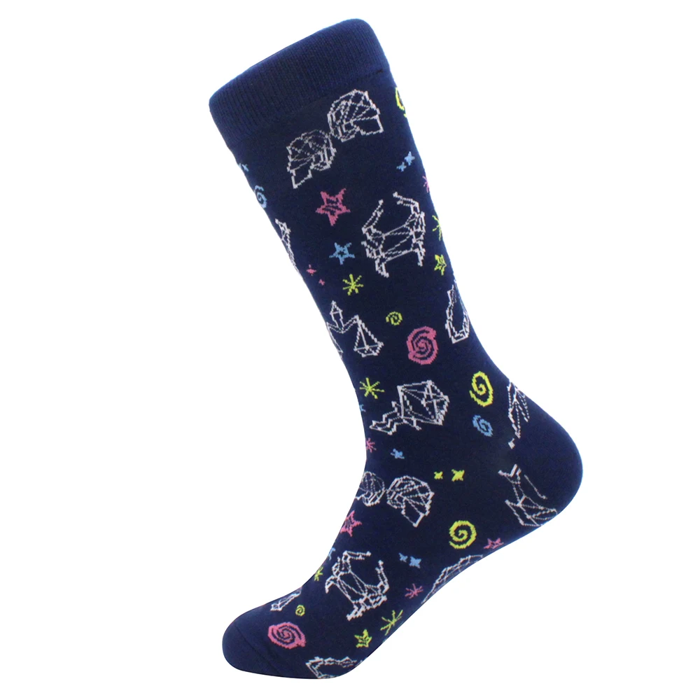 Trendy Cartoon Cotton Socks - Unique & Playful Designs