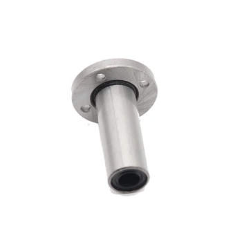 

HOT 4PCS 12mm LMF12LUU Long Type Round Flange Coupling Linear Motion Bearing For Linear Shaft