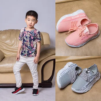 

Kids Shoes for Baby Girls Breathable Mesh Soft Bottom Leisure Children Mini Melissa Shoes for Baby Boys Toddler Sneakers Trainer
