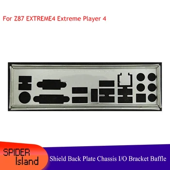 

I/O Shield Back Plate Chassis Bracket of Motherboard for baffle Z87 EXTREME4 Extreme Player 4 Baffle Backplane