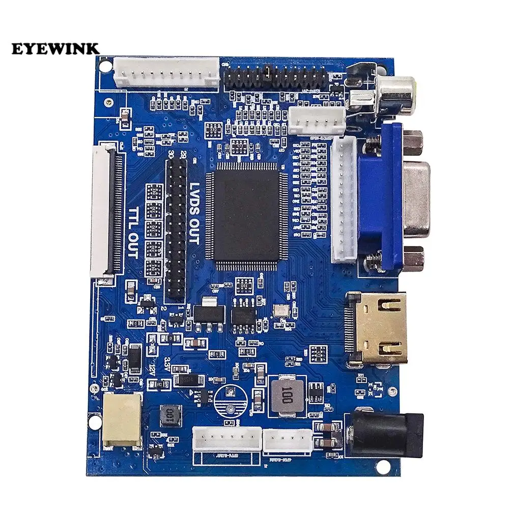 LCD ÷ TTL LVDS Ʈѷ , HDMI VGA 2AV 50 , AT070TN90 92 94, ڵ VS-TY2662-V1 