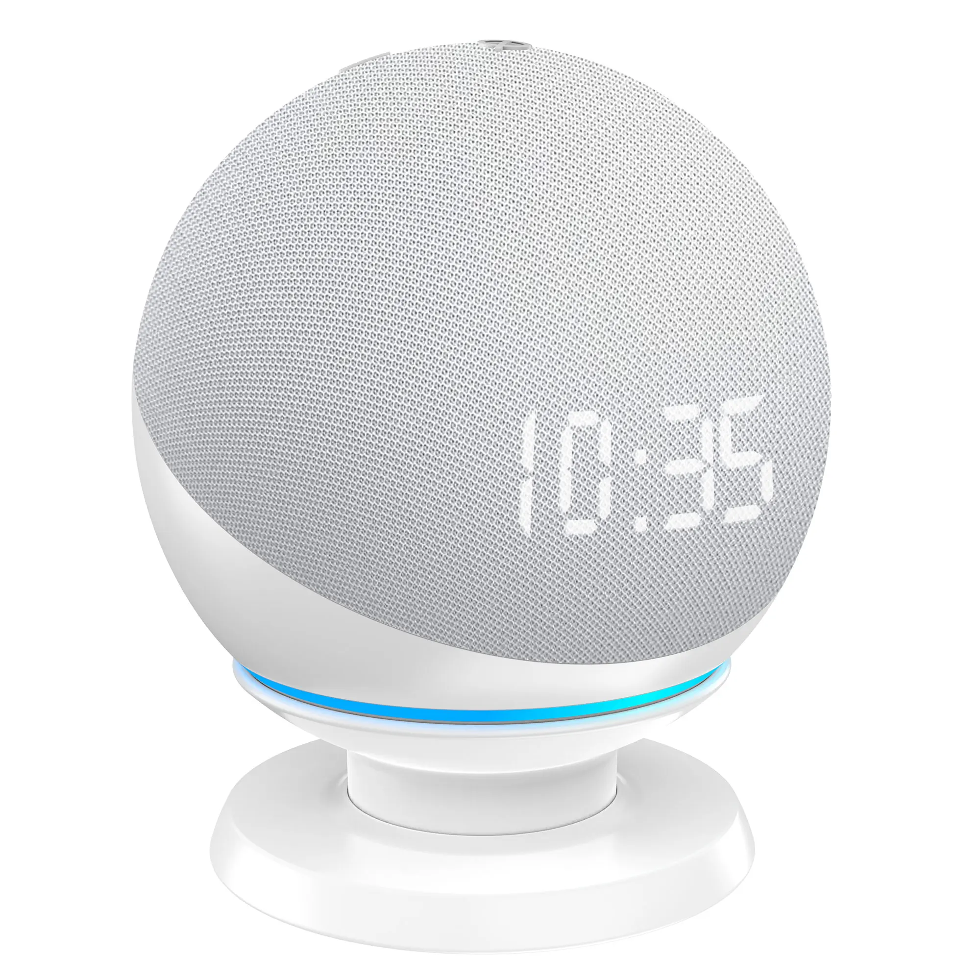 Elevate Für Echo Dot Max Und Echo Studio Mit Transparentem Acryl Lautsprecherst%c3%a4nder Konstruktion Platzsparendem Transparent