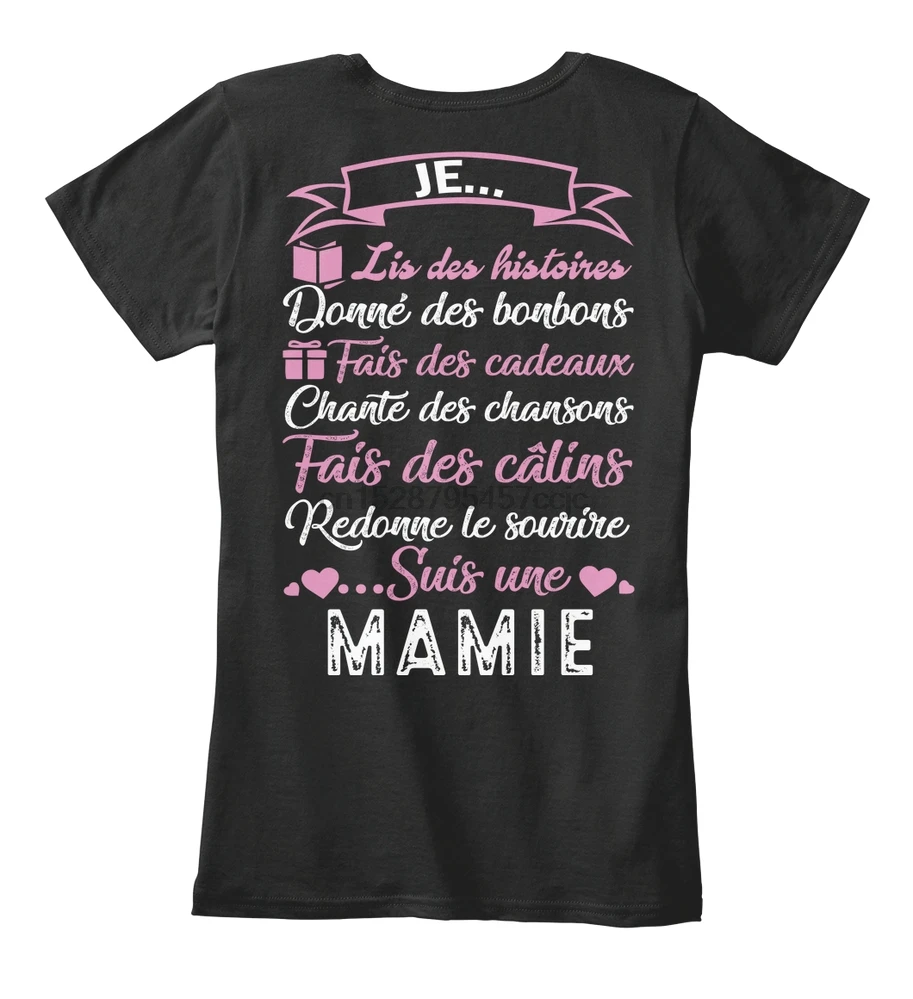 Мужская футболка suis une mamie женская | одежда