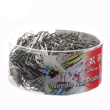

190PCS/Box 28mm Steel Paper Clips Creative Nickel Plated Rust-proof Paper Binder Clips Office Stationery Supplies