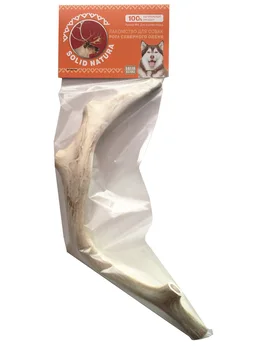 

Solid Natura antlers of the reindeer No. 4 delicacy for dogs 0,165 kg