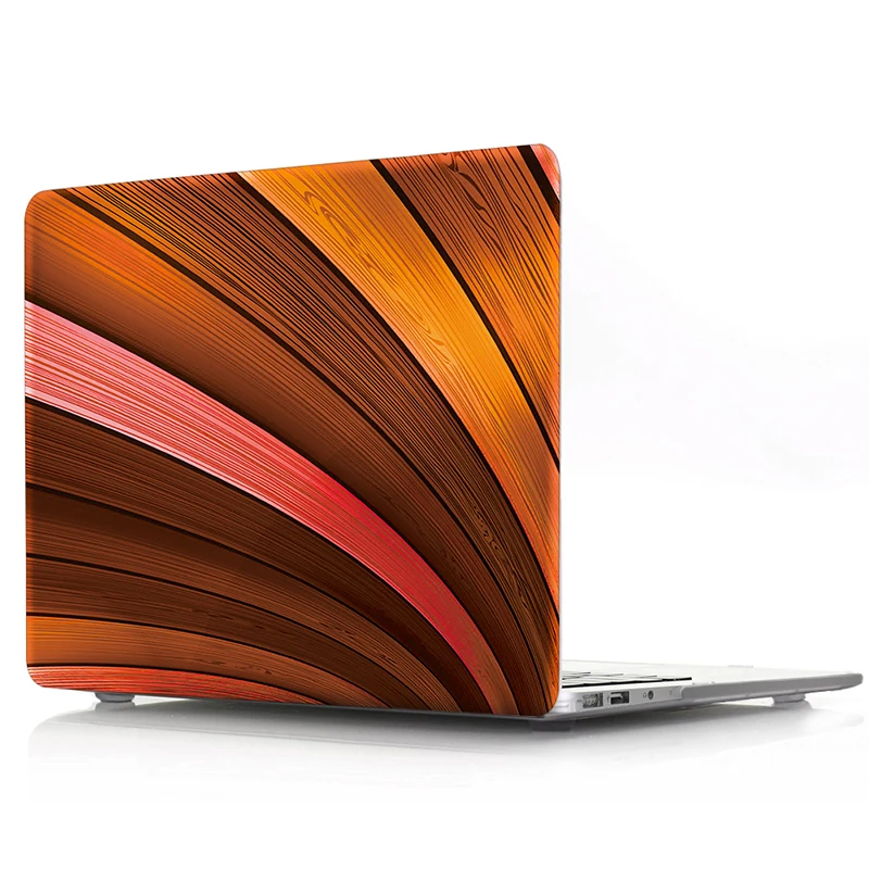 Чехлы для ноутбуков Macbook Air 11 13 Pro 15 Touch Bar дюймов Твердый защитный чехол с текстурой