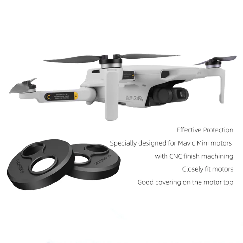 4 шт. Mavic мини крышка двигателя, защитный чехол двигателя влагостойкий Пылезащитный колпак для DJI Mavic Mini