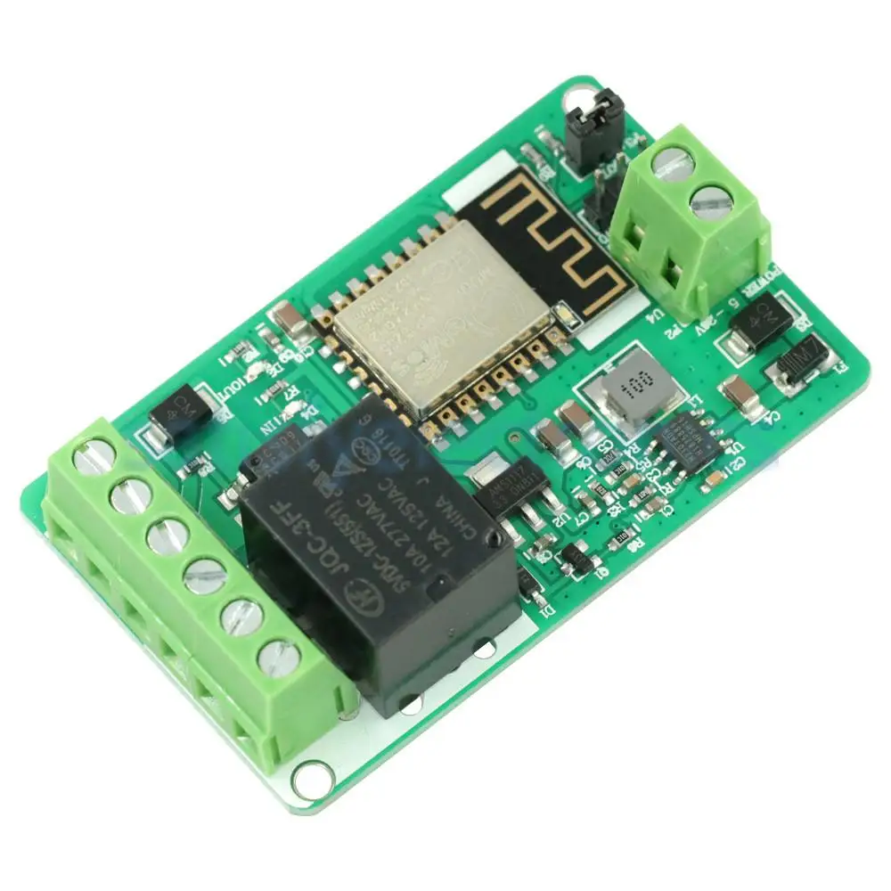 DC 12V ESP8266 ESP-12F беспроводной Wifi модуль 220V 10A релейный модуль ESP12F 802.11b/g/n 2,4 GHz