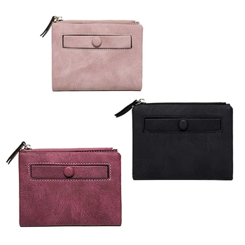 

Women's Short Wallet Personality Simple Multipurpose Folding Wallet