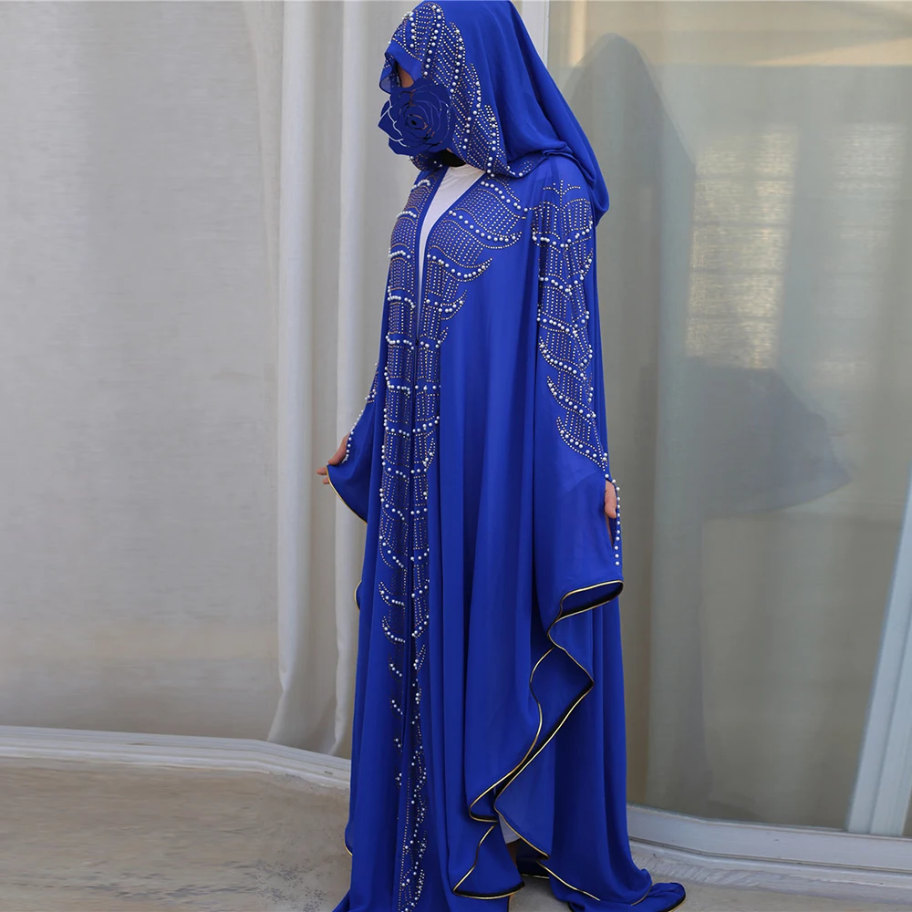 Женское болеро с блестками Djelaba хиджаб накидки кимоно Niqab Abaya Дубай мусульманский