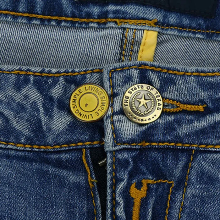 10pcs Jeans Retractable Button Adjustable Detachable Extended Button for Clothing Jeans XHC88
