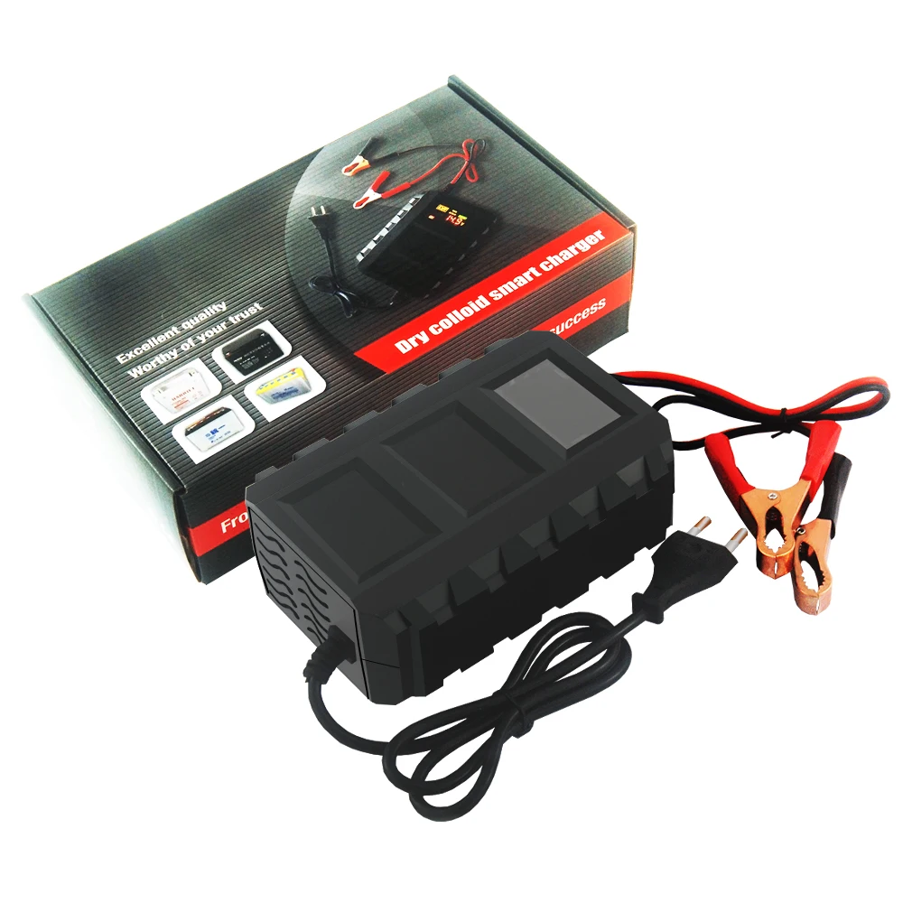 

Output 14.6V 20A For 12V10A 4S lifepo4 Battery Charger with EU US Plug Clips Charge DC Adapter Input 100-240V Clip head