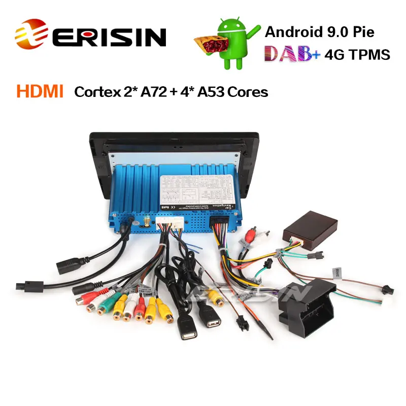 Best Erisin ES6292B 9" PX6 Android 9.0 DAB+ Autoradio GPS Navi HDMI for Mercedes Benz A/B Classe Sprinter Viano 3