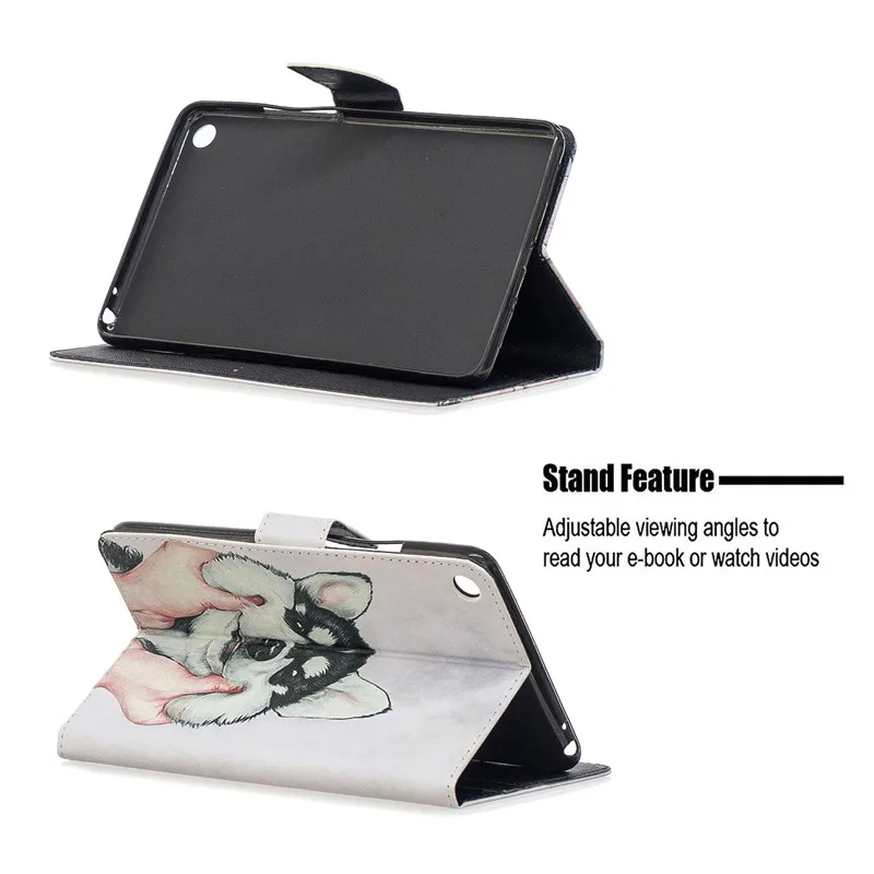 Чехол wekays Coque для Xiao mi Pad 4, 8 дюймов, мультяшный кожаный чехол, чехол для Xiaomi mi Pad 4, mi pad 4, 8, 0 дюймов, чехол, подарки