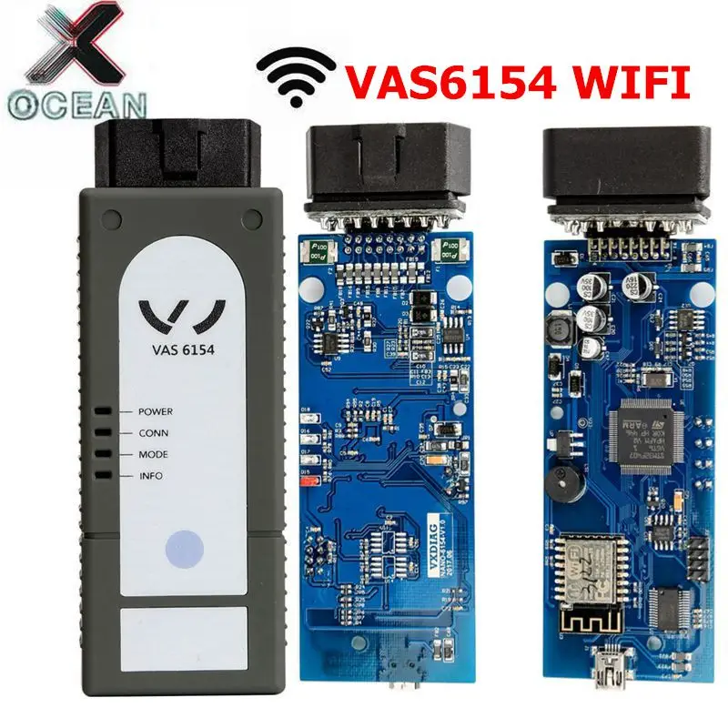 

VAS 6154 ODIS V5.1.3 VAS6154 Wireless WIFI For Audi/FOR Skoda /FOR VW Better Than VAS5054 Support UDS For VAG Series