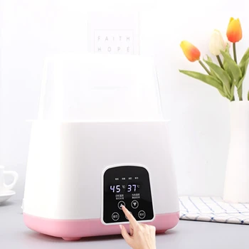 

Baby Bottle Warmer, Bottle Steam Sterilizer 4-In-1 Smart Thermostat Double Bottle Baby Food Heater for Breast Milk or Formula,LE