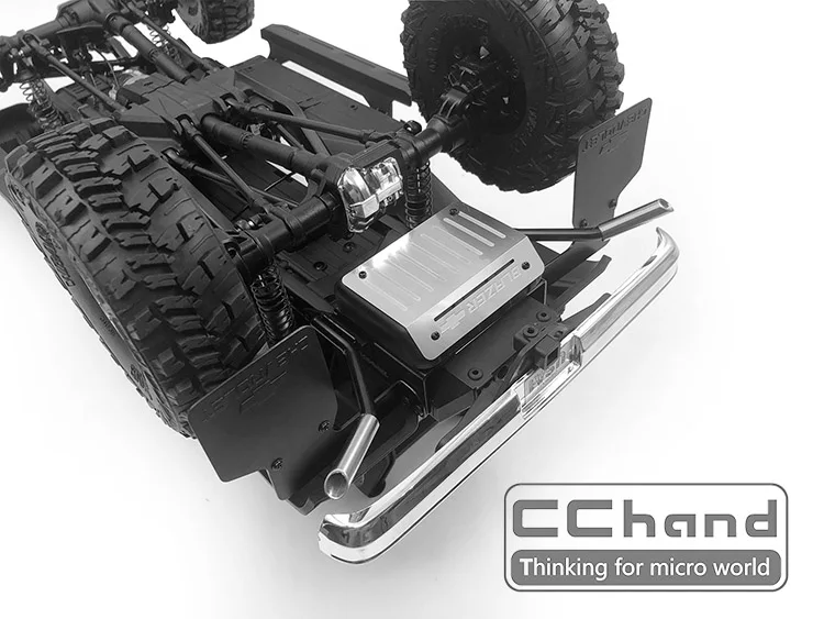 Радиоуправляемые запчасти гусеничный TRX-4 TRAXXAS Chevrolet BLAZER K5 металлический топливный бак+ выхлопная труба вариант обновления
