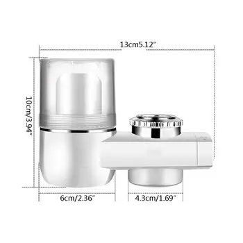 

Home Kitchen Water Faucet Filtration System Faucet Tap Water Filter Purifier Washable Replacement Ceramic Filter Percolator