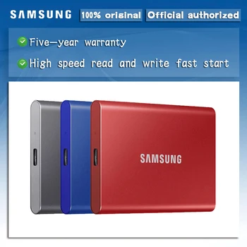 

samsung T7 portable SSD 500GB 1TB External Solid State Drives Type-C USB 3.2 Gen2 2TB SSD compatible for laptop