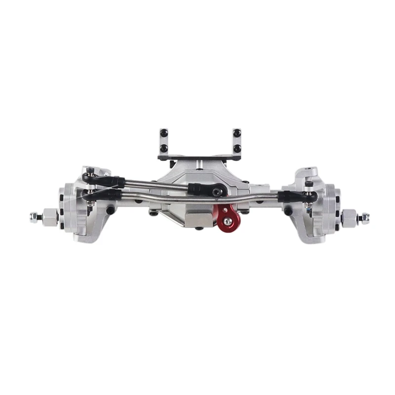 Алюминиевый CNC анодированный полный передний портальный мост для 1/10 RC Гусеничный автомобиль осевой SCX10 II 90046 90047 Запчасти для обновления
