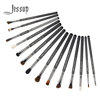 

Jessup brushes 14pcs Makeup Brush Set High-Quality Synthetic Cosmetic Tools Concealer Eyeliner Shader Blending Lipsticks T132