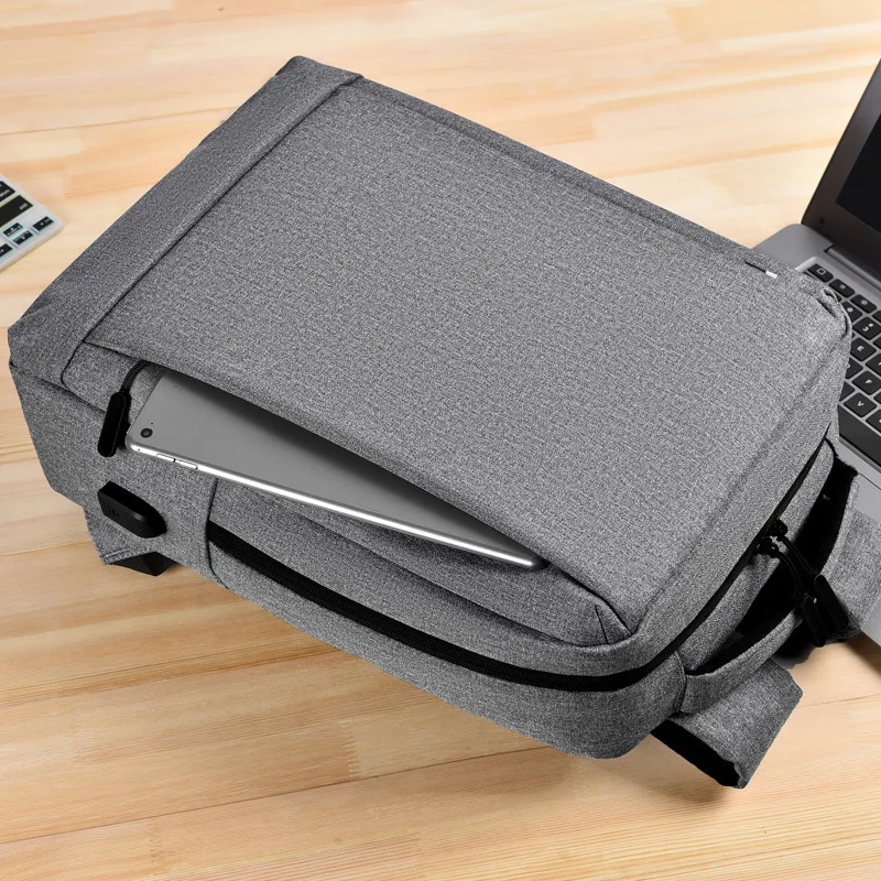 

High Quality School Backpack Laptop 15.6 Men Usb Oxford Large Capacity Student College Back Pack Male Bagpack for Teenage