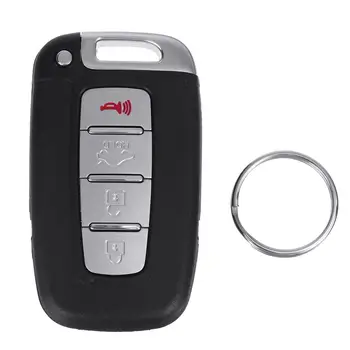 

Remote Key Shell Fob Case PCF7952 Chip CR2032 Battery 267AL-HMFNA04 315MHz 4 Button For Hyundai Sonata Veloster 2011-2014