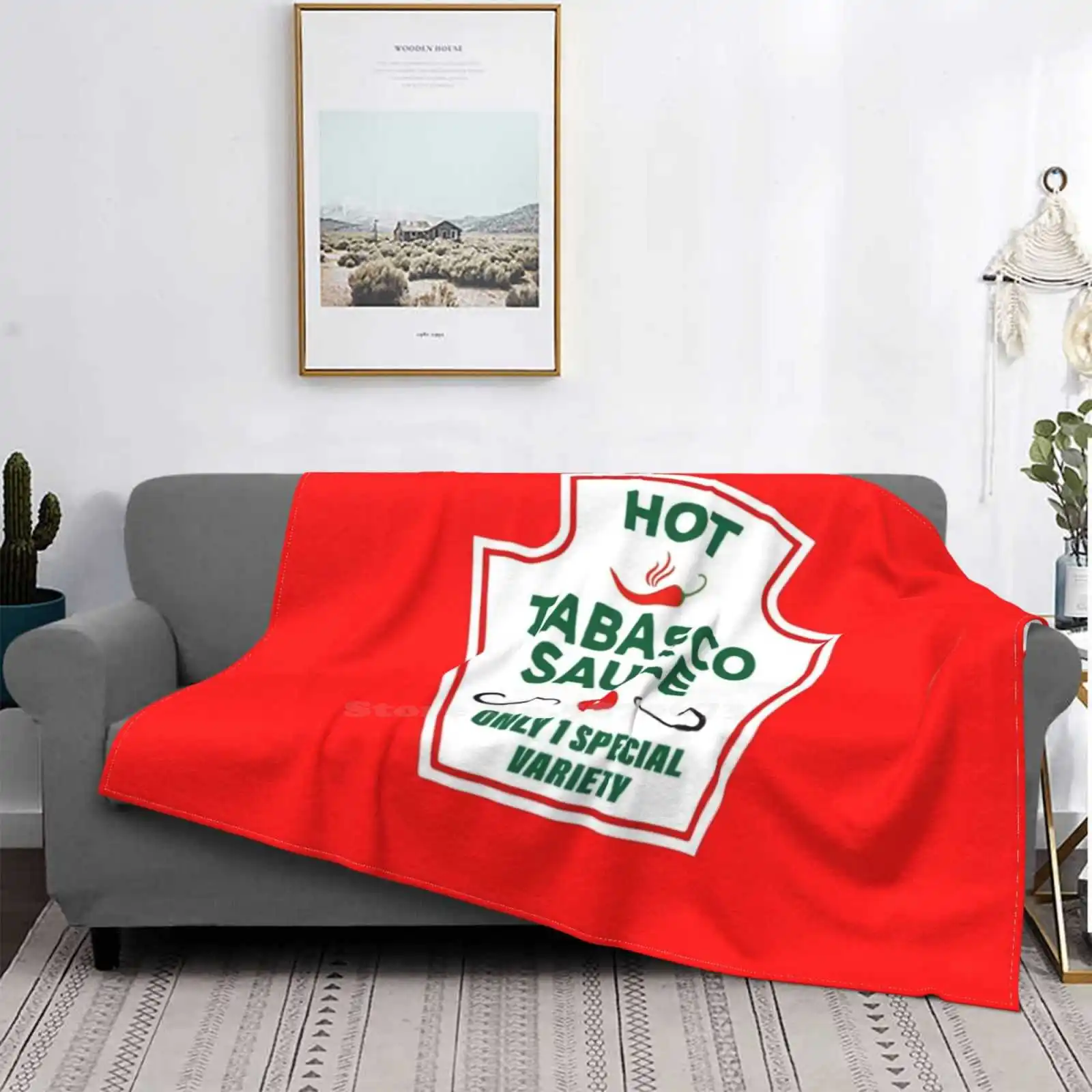 Salsa Tabasco Calda Nuovo Arrivo Moda Tempo Libero Coperta Di Flanella Calda Salsa Tabasco Calda Salsa Tabasco Calda Salsa Tabasco Calda