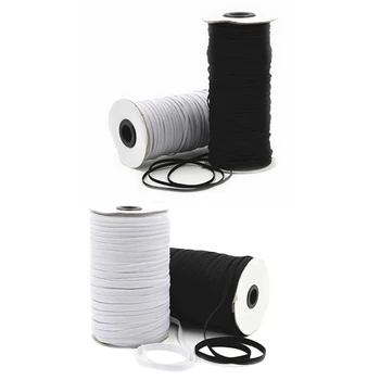 

90 Metre Length DIY Braided Elastic Band Cord Knit Band Sewing
