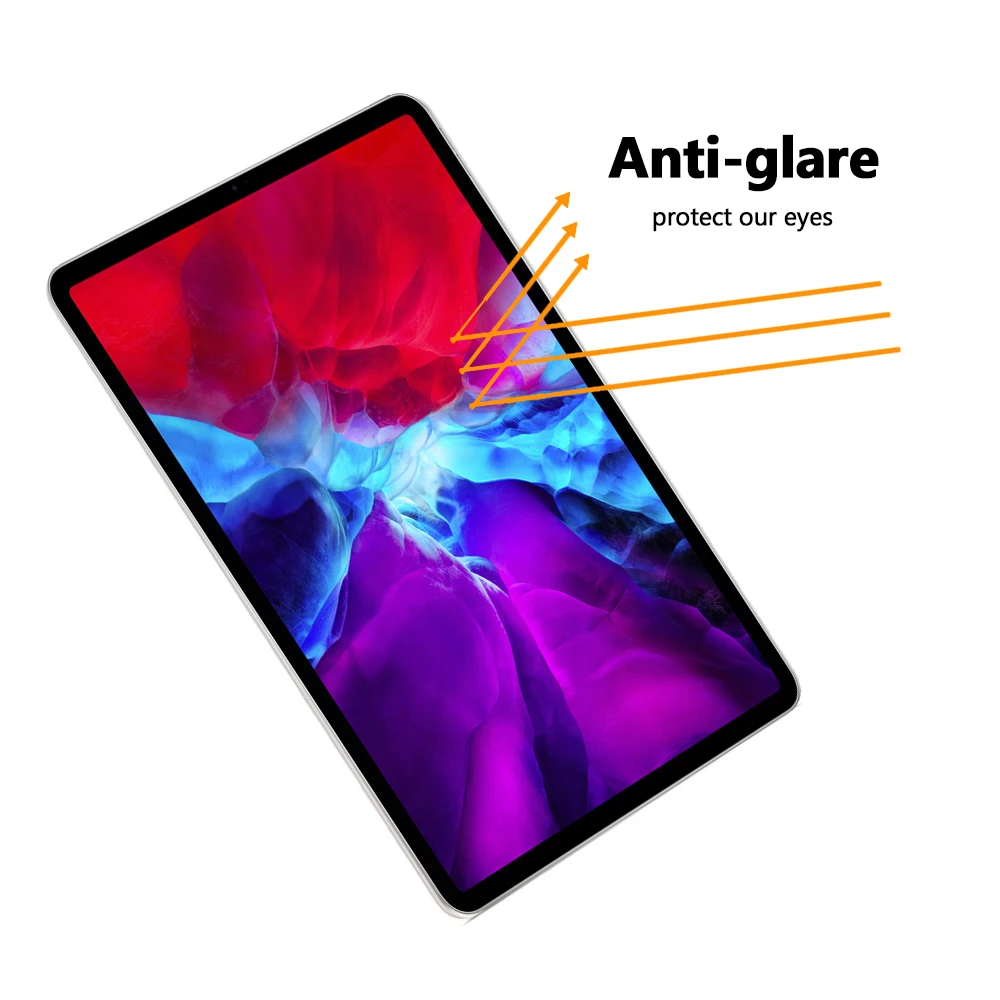 Для iPad Pro 12 9 2020 защита экрана анти масло отпечатков пальцев глаз планшет защитное