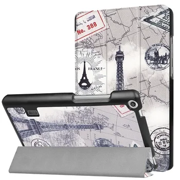 

Cover case for Huawei MediaPad T3 7.0 BG2-W09 Smart Cover Stand Funda Tablet for Honor Play Pad 2 7.0 +Film+Pen