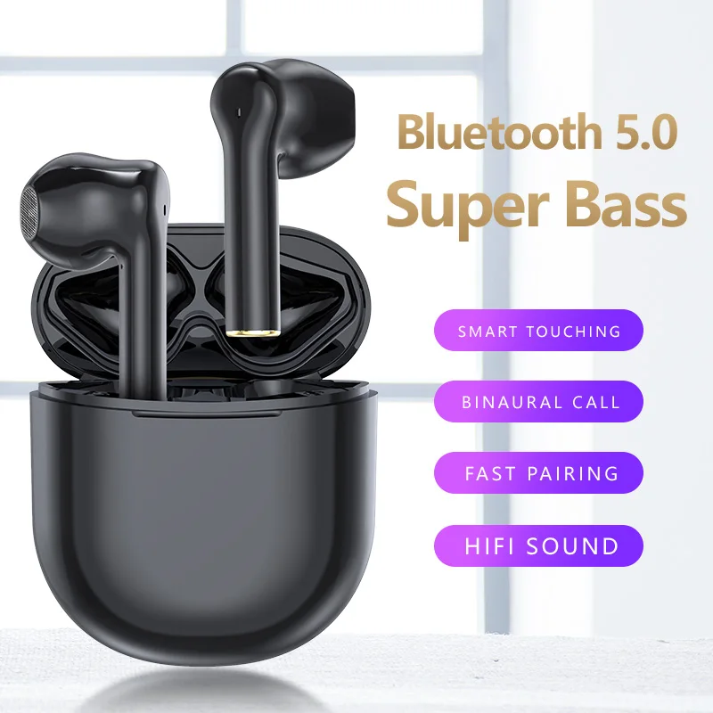 2020 Mini TWS Wireless Bluetooth Headset Noise Reduction Sports Earpiece Waterproof True Stereo Eaeppiece for iphone xiaomi