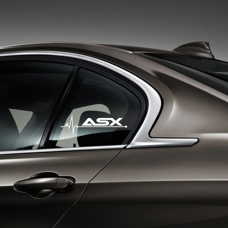 1 шт. автомобильный Стайлинг авто окна Спортивные Гонки Наклейка для mitsubishi ASX outlander pajero lancer эмблемы автомобиля Наклейка